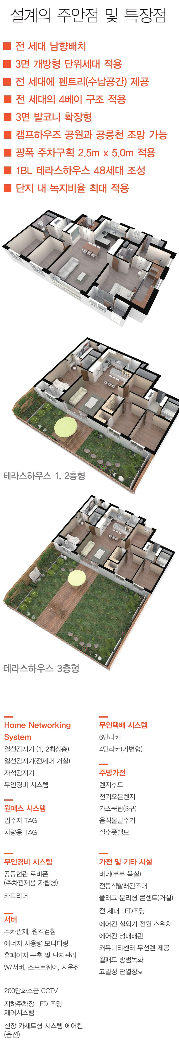 설계의 주안점 및 특장점